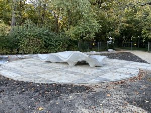 Read more about the article „Morski Raj” przy Westerplatte. Pierwsze elementy infrastruktury dojechały na miejsce