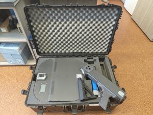 Read more about the article Zachodniopomorska policja kupiła przenośny neutralizator dronów