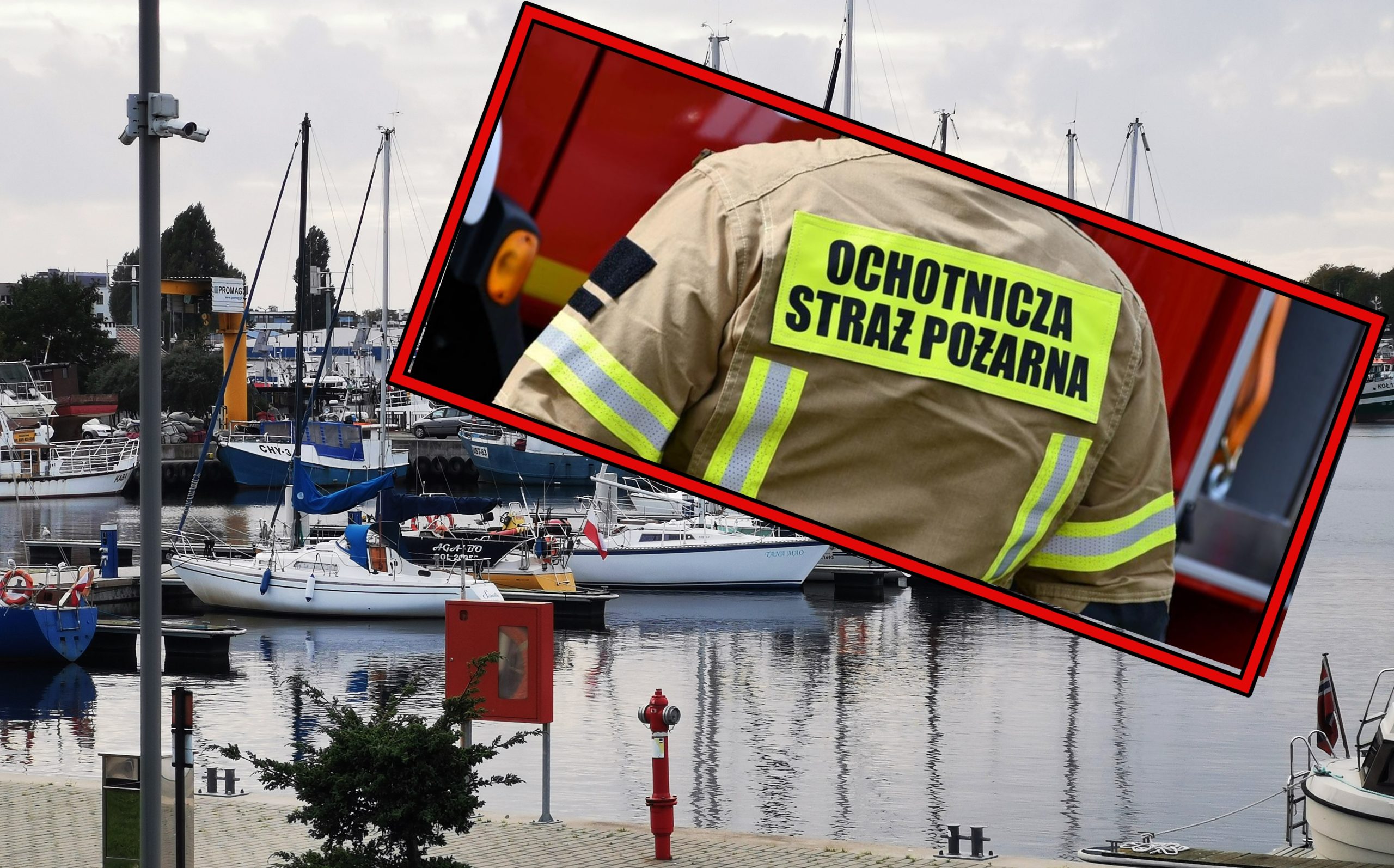 You are currently viewing Wybuch na jachcie w porcie w Kołobrzegu. Jedna osoba ranna