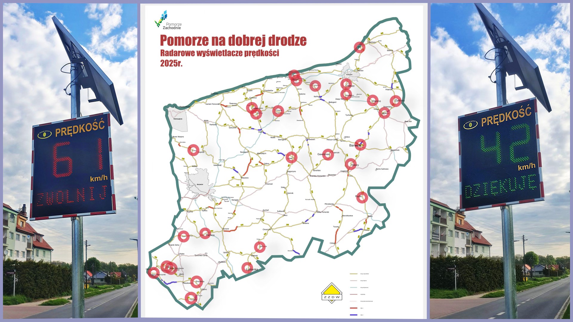 You are currently viewing 27 nowych radarowych wyświetlaczy prędkości w woj. zachodniopomorskim (MAPA)