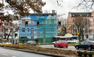 Read more about the article Coraz wyraźniej widać ekomural w centrum Kołobrzegu