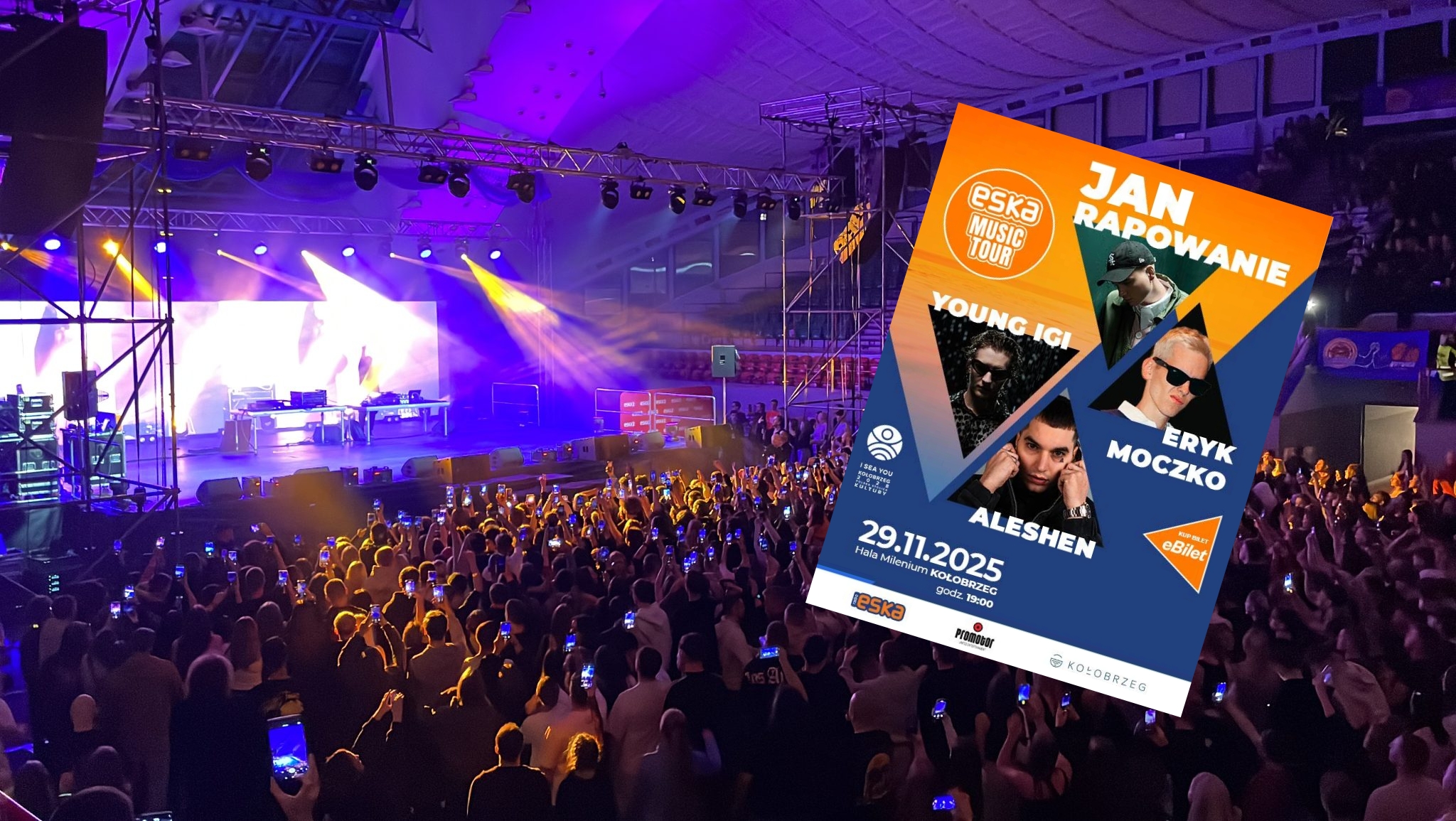 You are currently viewing Koncert hip-hopu w hali Milenium. Kup bilet z kartą mieszkańca i zapłać połowę ceny