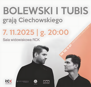 Read more about the article 7 listopada, Bolewski i Tubis grają Ciechowskiego