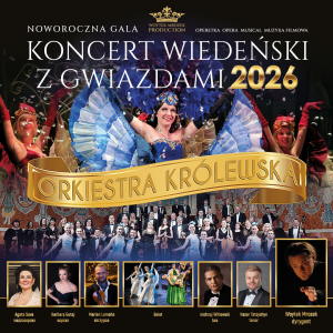 Read more about the article Koncert Wiedeński z Gwiazdami 2026. Mamy dla naszych Czytelników podwójny bilet