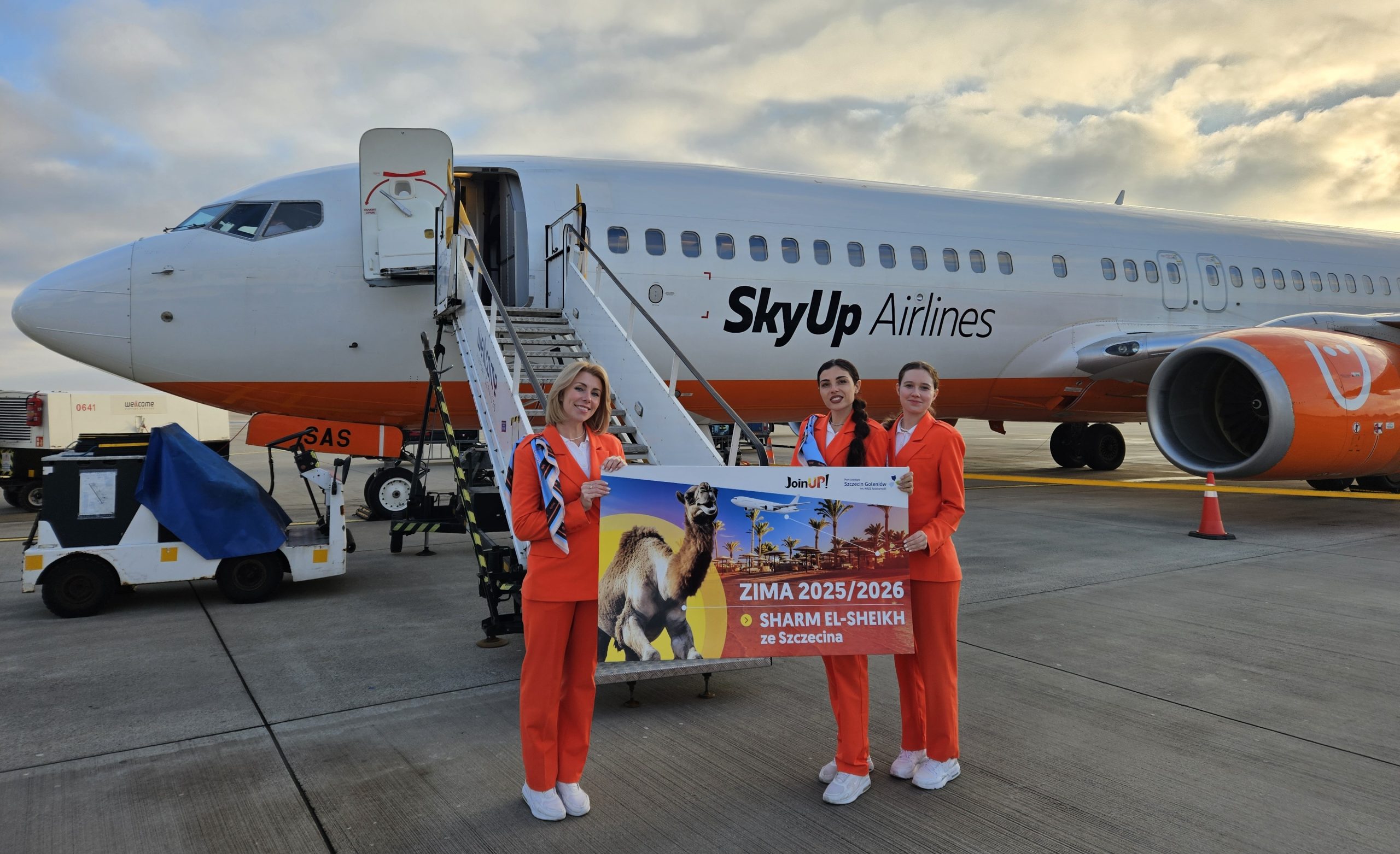You are currently viewing Ruszyły czarterowe loty z lotniska Szczecin-Goleniów do Egiptu