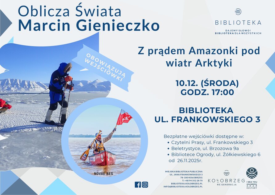 You are currently viewing 10 grudnia, spotkanie podróżnicze z Marcinem Gienieczko, reporterem, eksploratorem