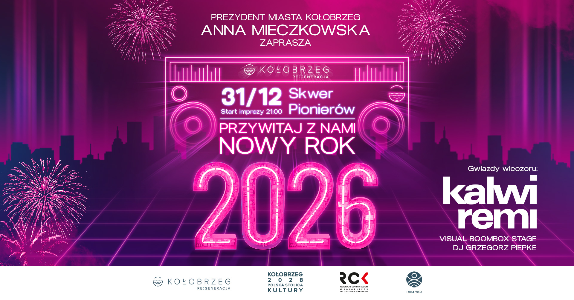 You are currently viewing Sylwester na Skwerze Pionierów w Kołobrzegu (SZCZEGÓŁY)