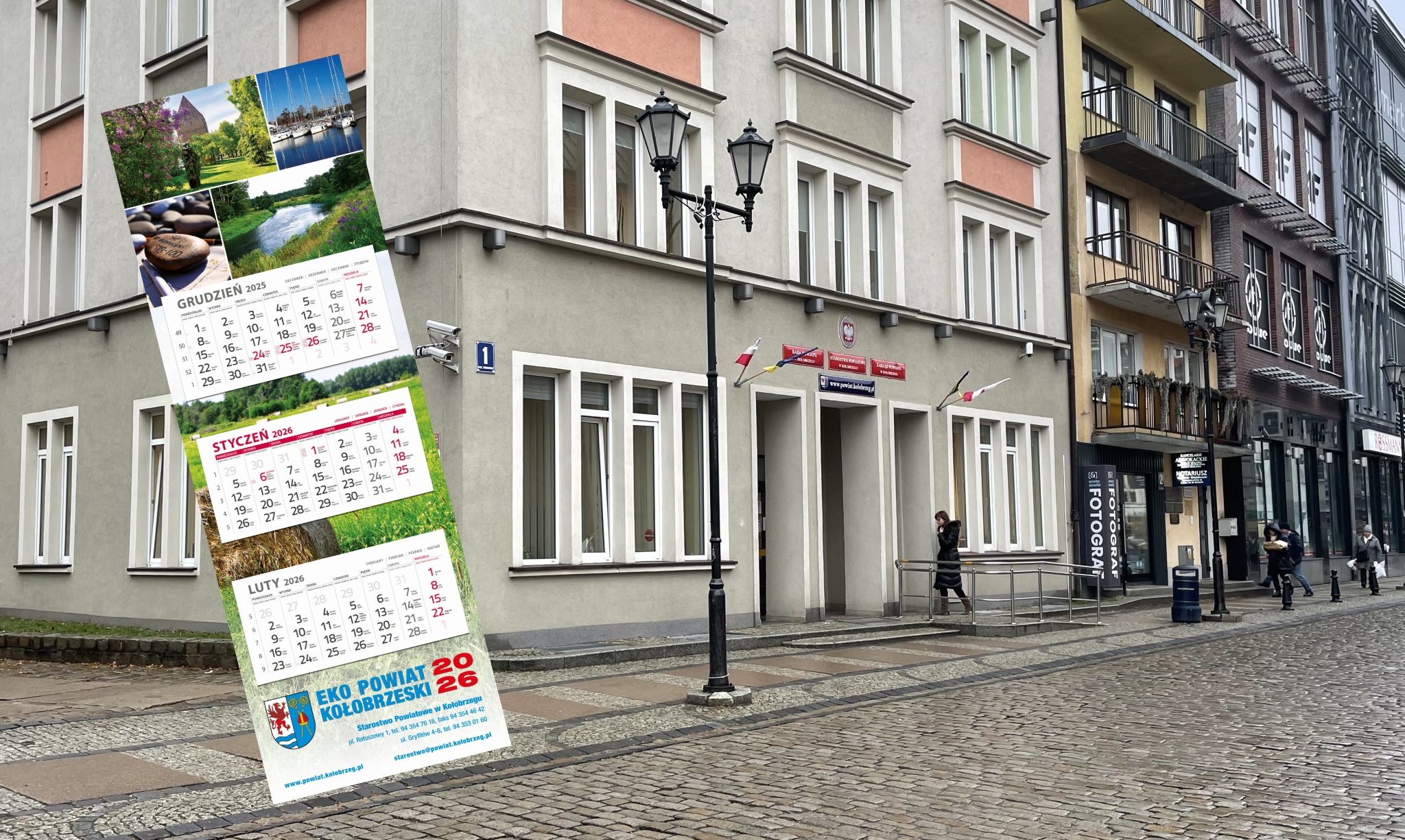 You are currently viewing Powiat rozdaje kalendarze ścienne na 2026 rok