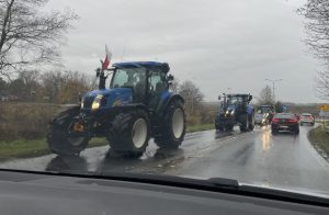 Read more about the article We wtorek protest rolników. Ciągniki będą spowalniać ruch na drogach