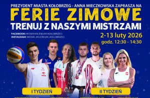 Read more about the article Ferie zimowe: bezpłatne zajęcia sportowe „Trenuj z Naszymi Mistrzami”