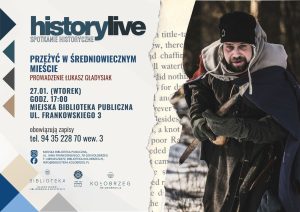 Read more about the article 27 stycznia, spotkanie z cyklu HistoryLive, biblioteka
