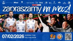 Read more about the article 7 lutego Kotwica zagra u siebie z AZS Politechnika Opolska