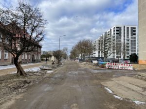 Read more about the article Kolejny etap przebudowy Okopowej i nowe utrudnienia