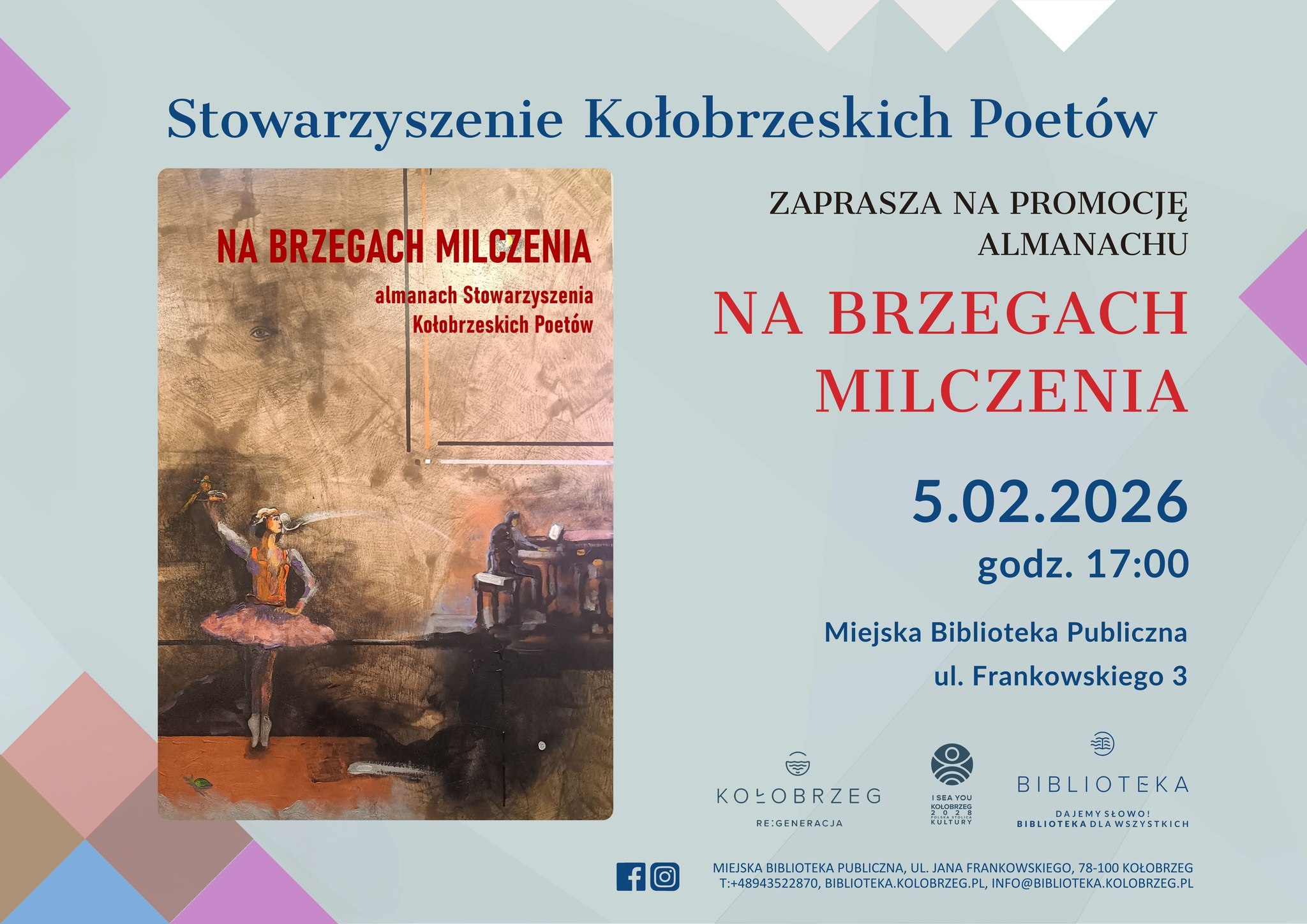 You are currently viewing 5 stycznia, promacja almanachu „Na brzegach milczenia”
