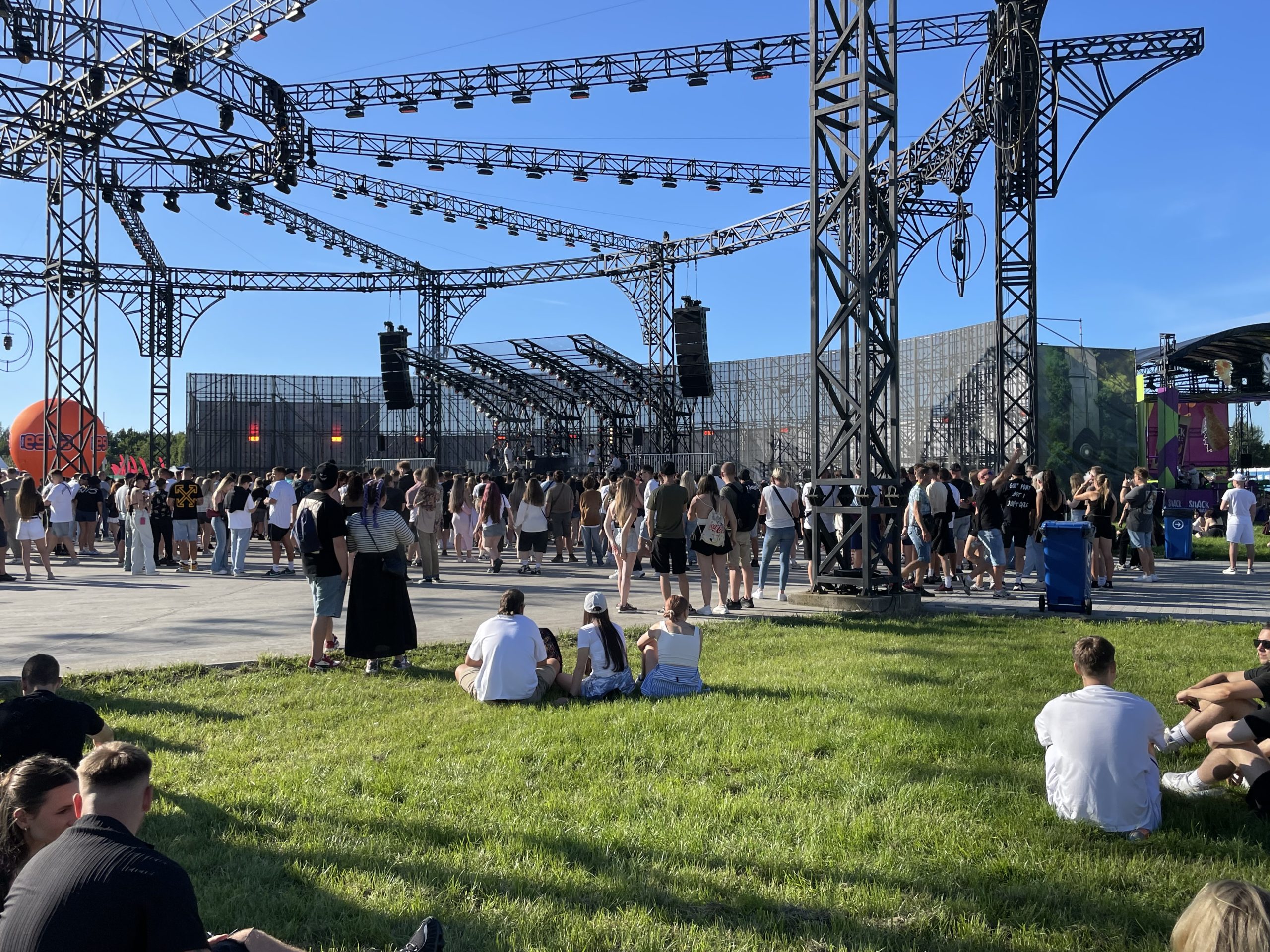 sunfetival Kołobrzeg nad morzem