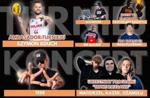 Read more about the article Event 3xK Kołobrzeg No.3. Rywalizacja sportowa i koncert Tede