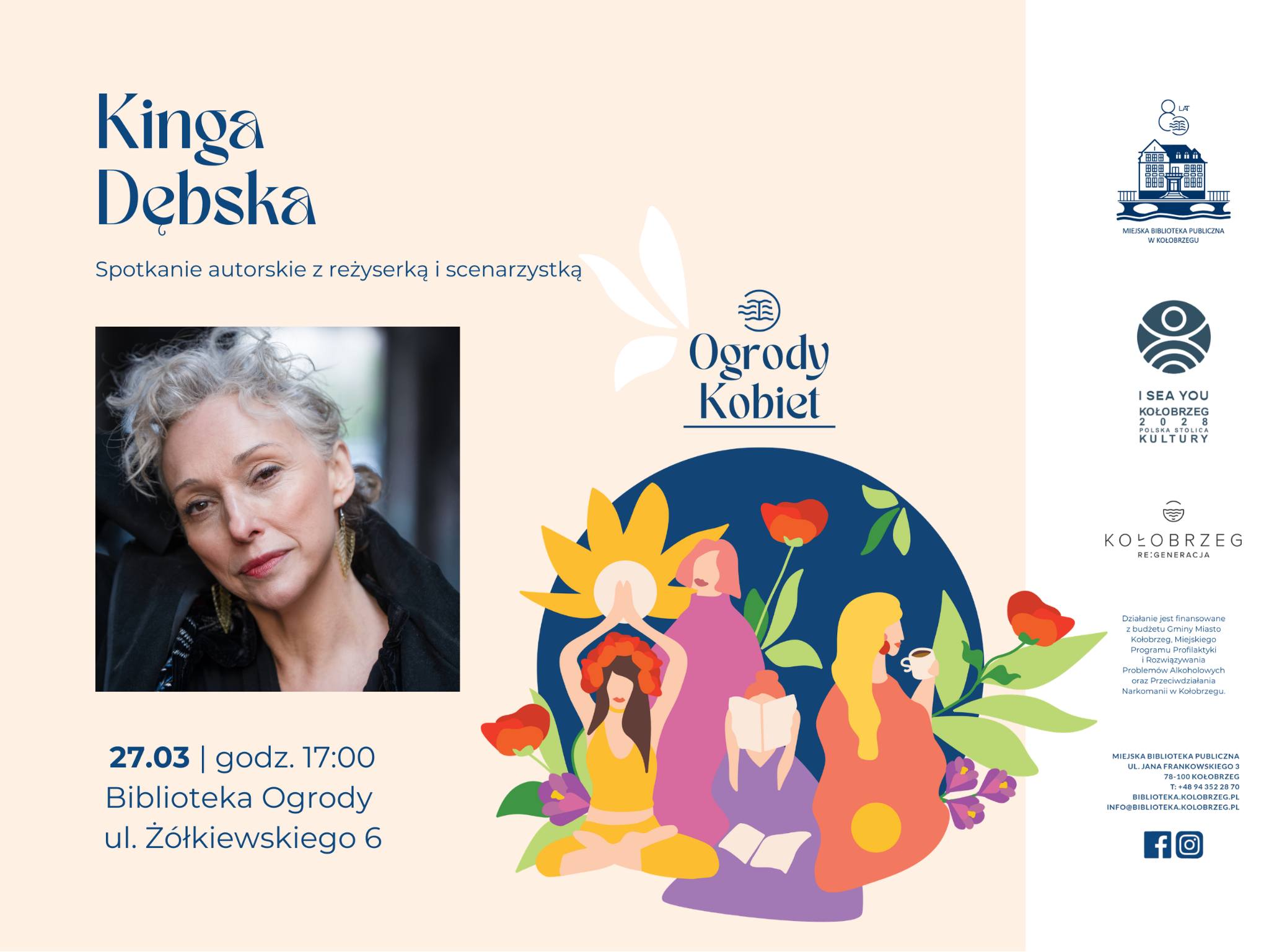 You are currently viewing 27 marca, Kinga Dębska – spotkanie autorskie