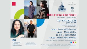 Read more about the article 12 marca, spotkanie z reporterem Jackiem Hołubem