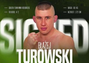 Read more about the article Walka Błażeja Turowskiego podczas gali sportów walki. Gdzie oglądać?