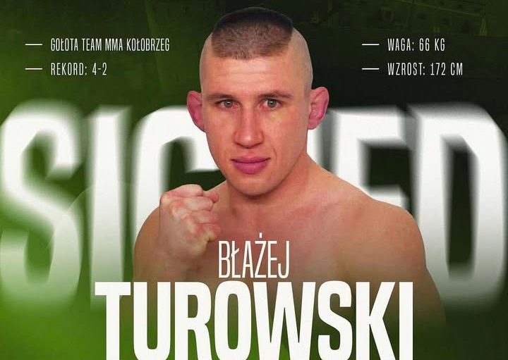 You are currently viewing Walka Błażeja Turowskiego podczas gali sportów walki. Gdzie oglądać?