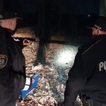 policja sprawdza miejsca gdzie są bezdomni