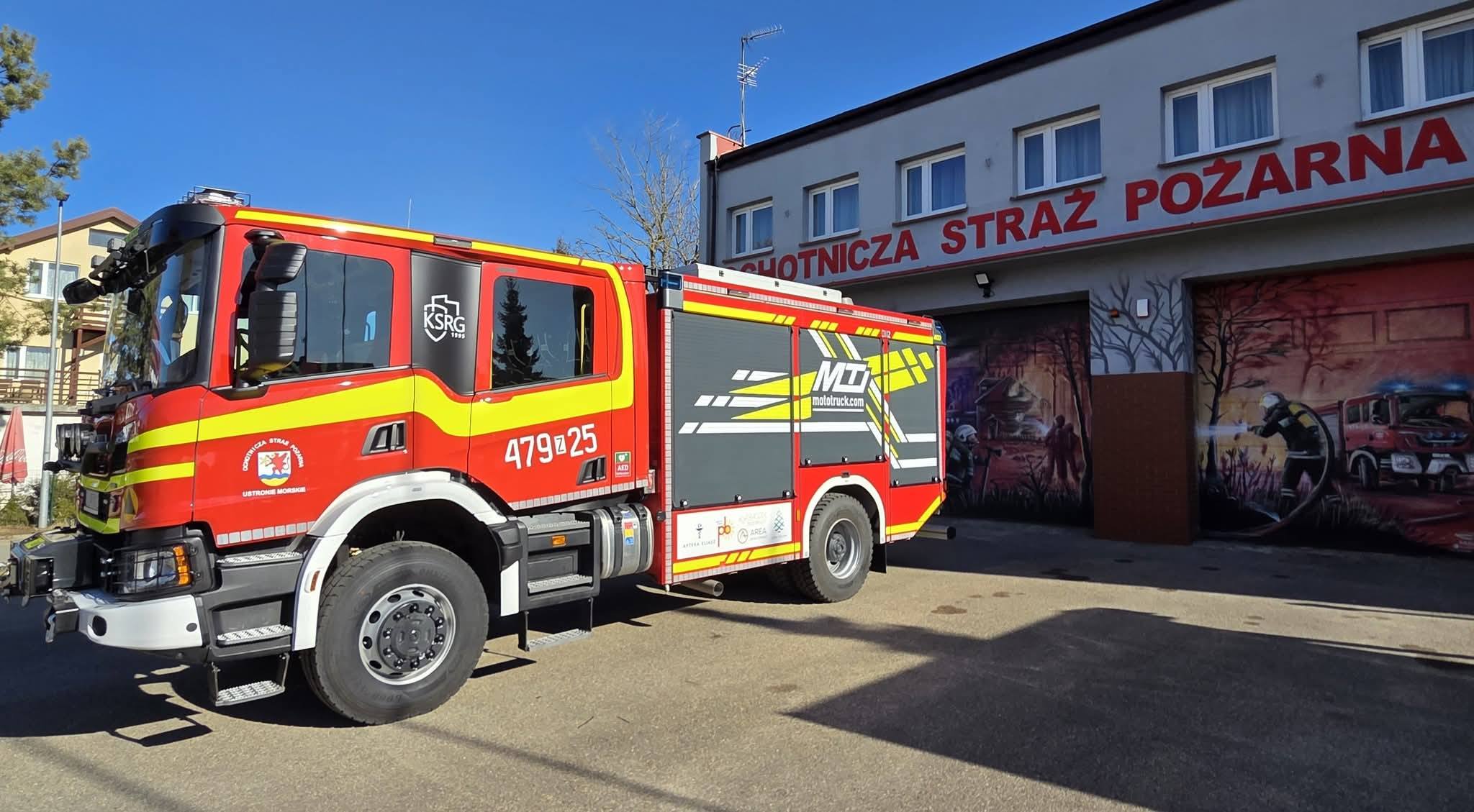 You are currently viewing Nowy wóz dla strażaków ochotników z Ustronia Morskiego