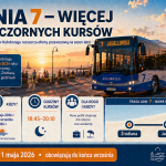 Więcej kursów autobusów linii nr 7. Skorzystają dwie grupy pasażerów