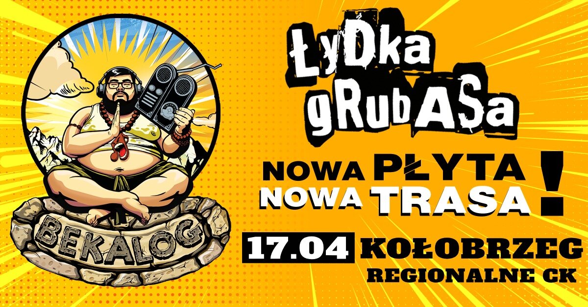 You are currently viewing 17 kwietnia, koncert grupy Łydka Geubasa