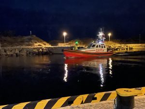 Read more about the article Śmigłowiec i jednostka SAR przy porcie. Wiadomo, co działo się na morzu