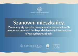 Read more about the article Diagnoza potrzeb opiekunów dorosłych osób z niepełnosprawnościami
