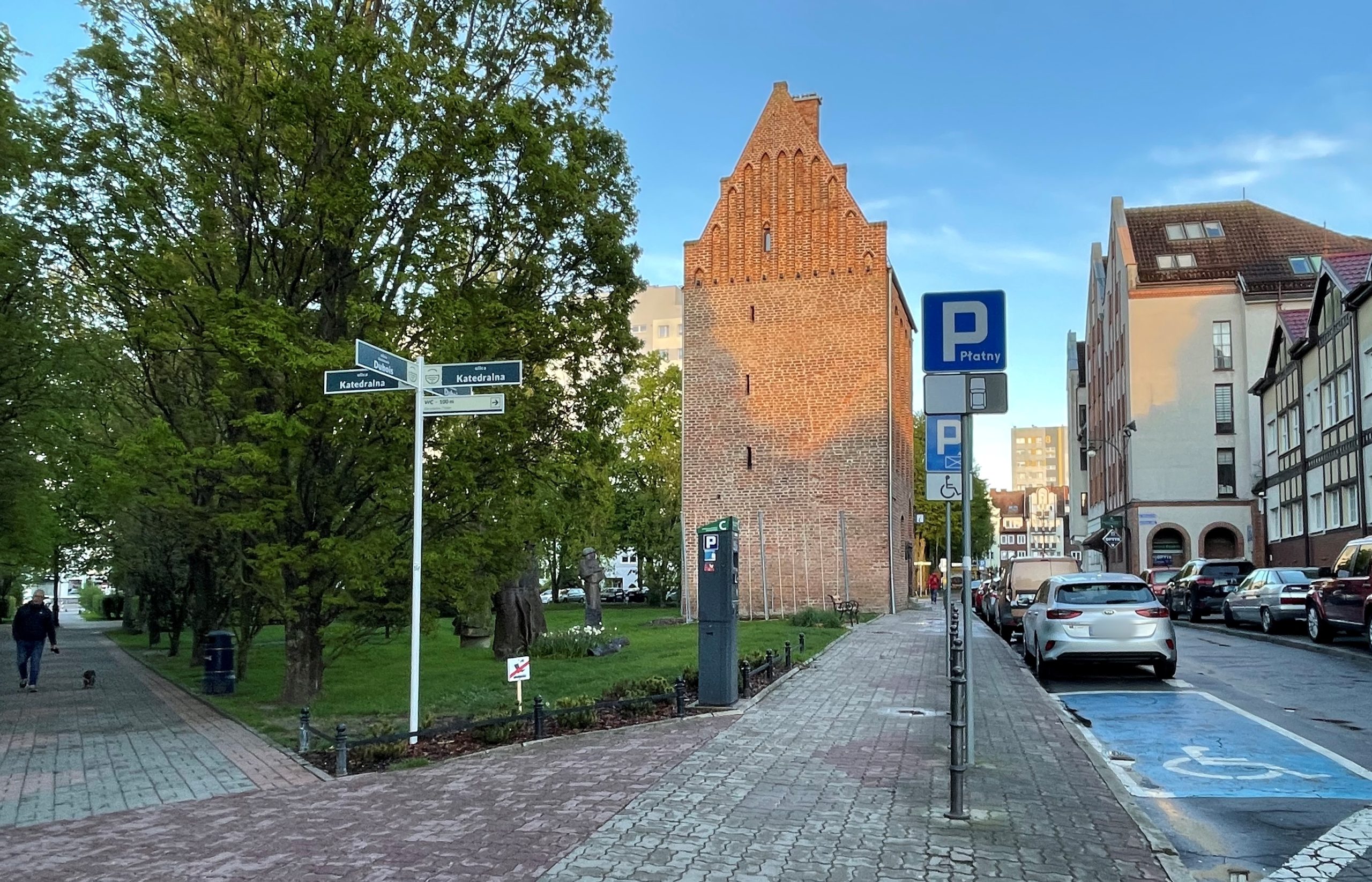 baszta lontowa i skwer w Kołobrzegu