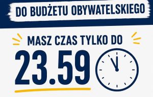 Read more about the article Ostatnia chwila na zgłoszenie projektu do budżetu obywatelskiego