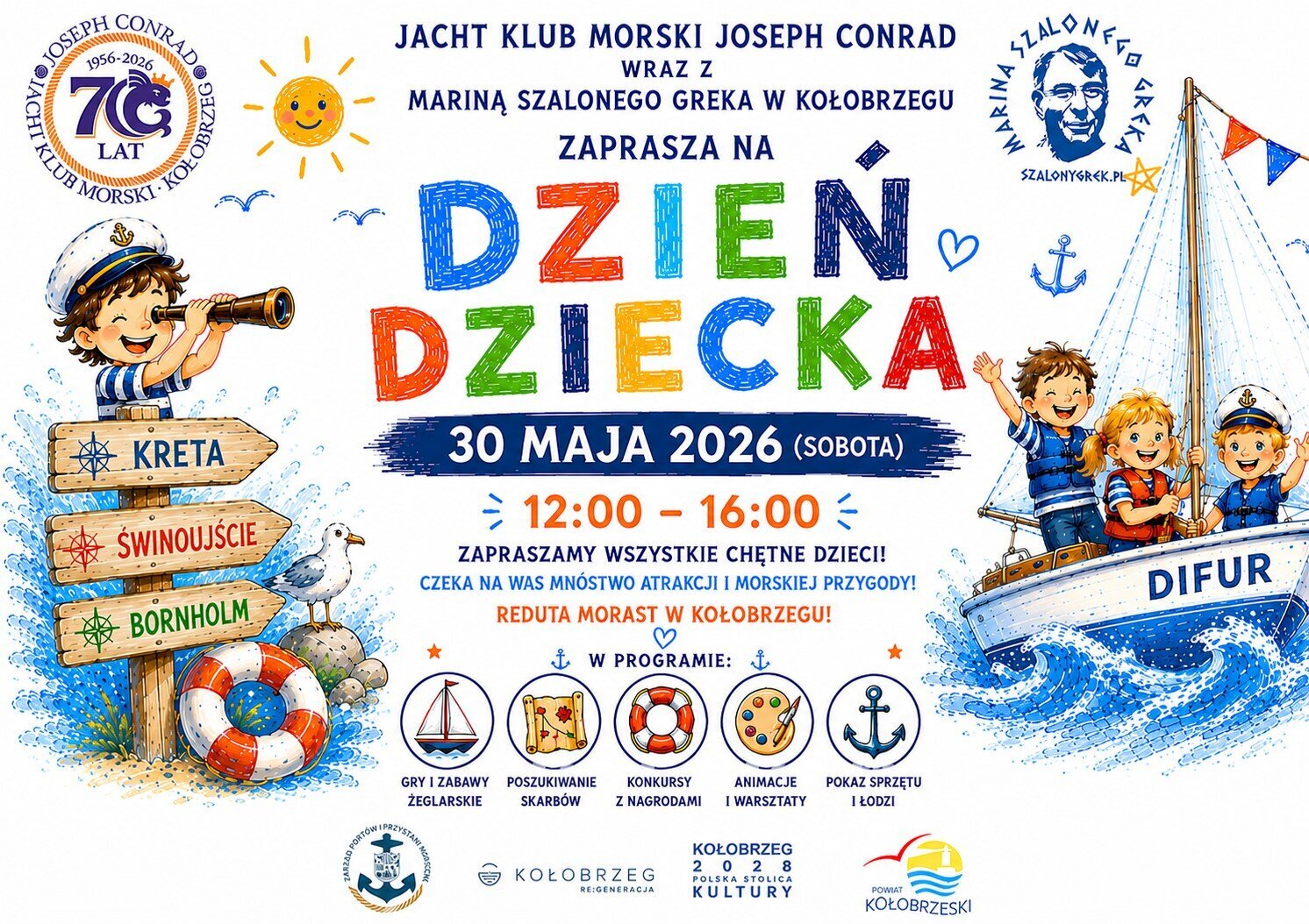You are currently viewing 30 maja, żeglarski Dzień Dziecka w Marinie Solnej