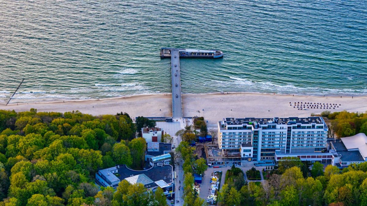 molo w Kołobrzegu