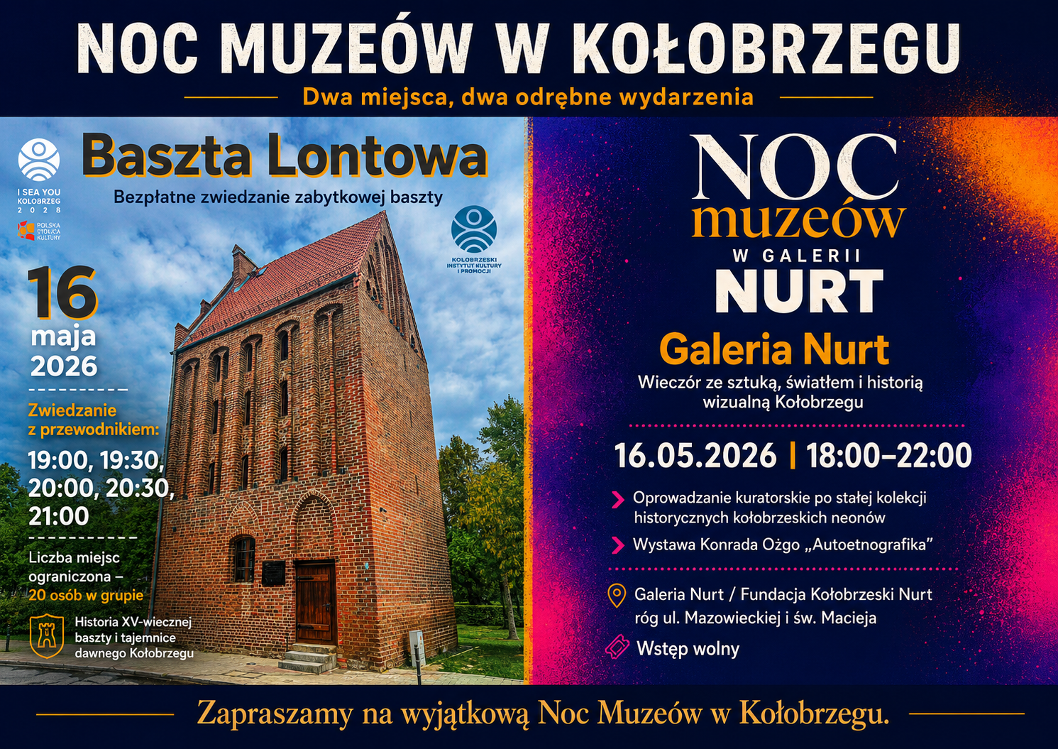 Noc Muzeów w Kołobrzegu