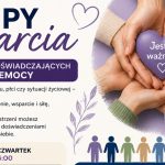 14 maja pierwsze spotkanie grupy wsparcia dla osób doświadczających przemocy