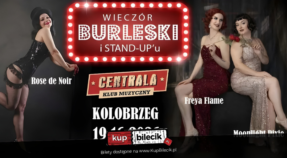 You are currently viewing 19 czerwca, Burleska by Rose de Noir w klubie Centrala