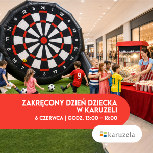 Zakręcony Dzień Dziecka w Galerii Karuzela. Moc atrakcji 6 czerwca!