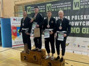 5 medali kołobrzeskich policjantów na mistrzostwach w brazylijskim Jiu-Jitsu