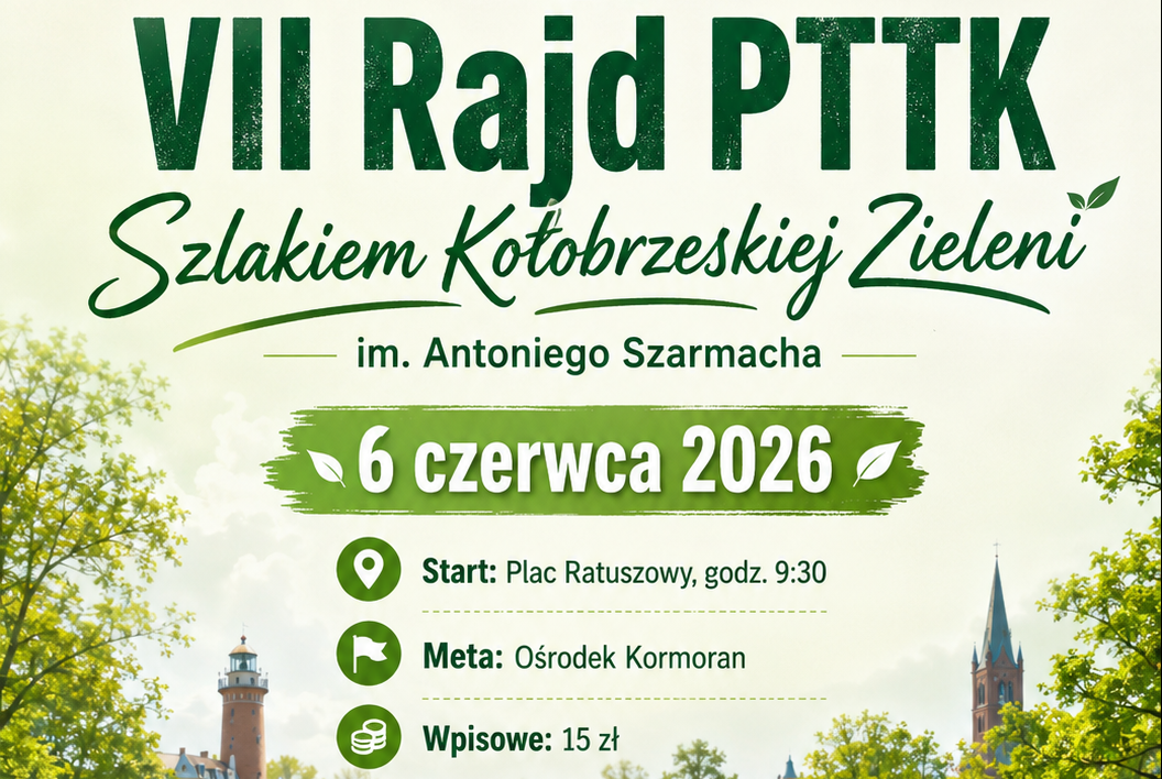 You are currently viewing 6 czerwca, Rajd PTTK Szlakiem Kołobrzeskiej Zieleni im. Antoniego Szarmacha