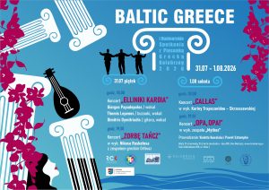 BALTIC GREECE – Nadmorskie Spotkania z Piosenką Grecką (PROGRAM)