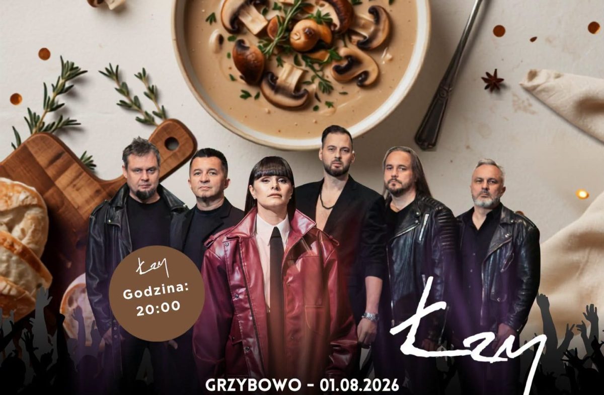 Plakat Festiwalu Zupy Grzybowej w Grzybowie