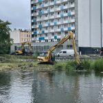 Na tę chwilę miasto czekało 7 lat. Ruszyło usuwanie łachy z Parsęty