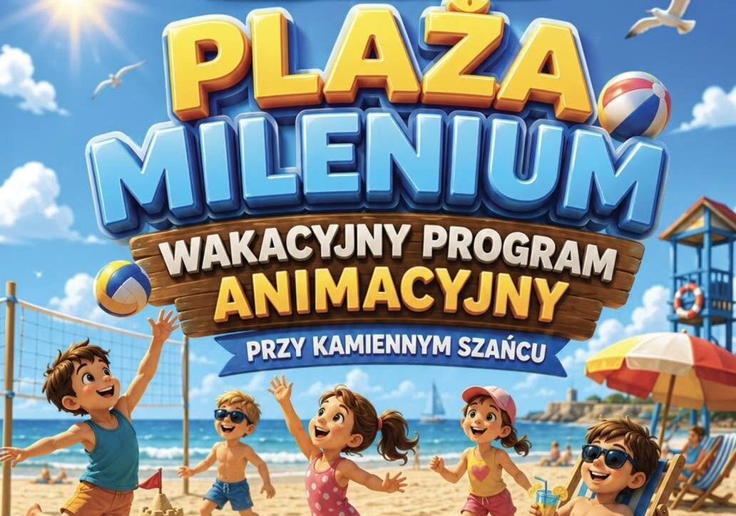 You are currently viewing 27 lipca, Wakacyjne animacje dla dzieci na Plaży Milenium