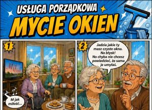 Czyste okna i zadbane groby – darmowe usługi oferowane przez CUS