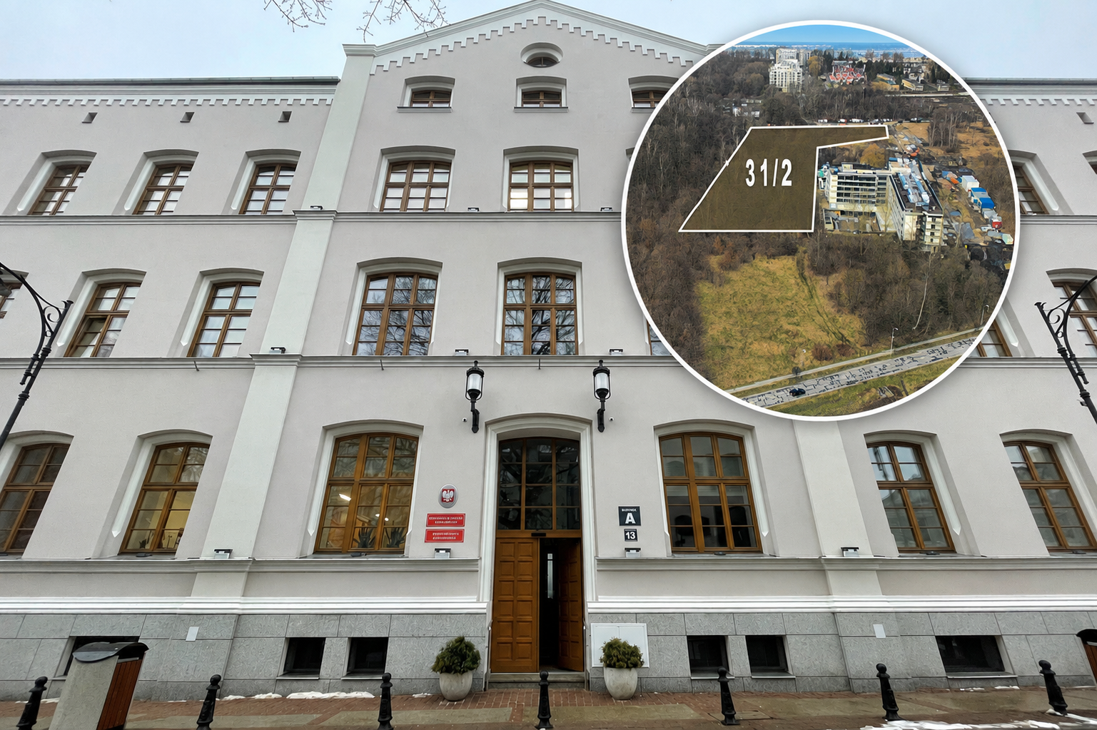 Na zdjęciu budynek Urzędu Miasta w Kołobrzegu