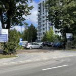 parking przy ul. Okopowej w Kołobrzegu