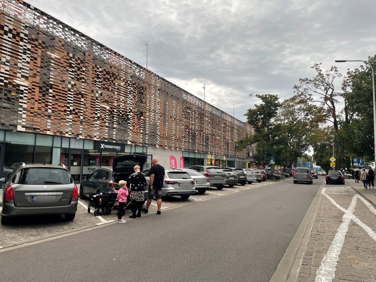 parking w porcie Kołobrzeg