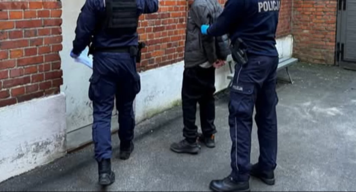 policjanci złapali poszukiwanego