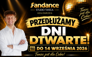 Fandance przedłuża Dni Otwarte do 14 września 2026! Wszystkie jednorazowe zajęcia darmowe